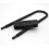 4-Digit U-Lock Motorcycle Lock / Bicycle Lock - Lockable Combination Lock / Resettable D for Bikes / Lockable Doors. (Black) 3