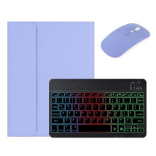 Toetsenbordhoes met achtergrondverlichting voor Galaxy Tab A9+ 11" inclusief muis
