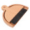 Ensemble balai et pelle mini en bois noir (1 ensemble) 1