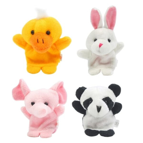 Finger Puppet Set Multicolor 10-Pack 1