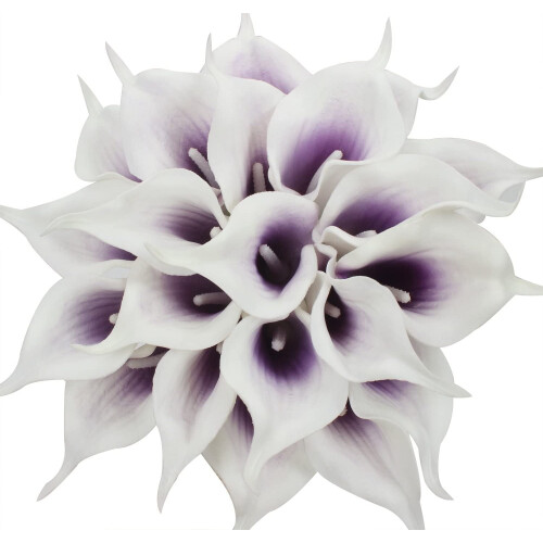 Τεχνητά λουλούδια Calla Lily κίτρινα 10 τεμάχια