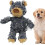 Bear Chew Toy for Dogs Blue Durable Breathable 3
