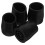 Commode Chair Anti-slip Foot Covers 4 Pcs 1