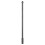 Black telescopic boom pole for microphone stands 1.2m 1