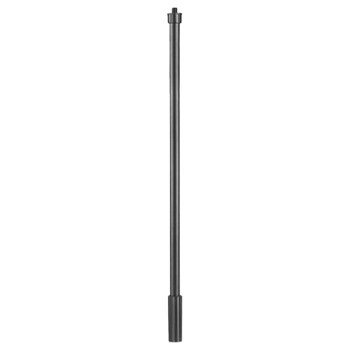 Black telescopic boom pole for microphone stands 1.2m