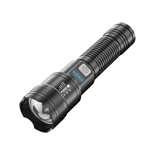 Lanternă cu zoom, focalizare telescopică, 3 moduri, AAA