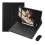 Slim Smart Stand-tangentbordsfodral för Samsung Galaxy Tab A9 1