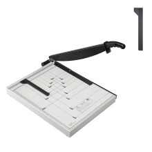 Guilhotina Cortadora de Papel com Base Metálica de 45 cm (18 polegadas)