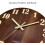 12 Inch Wooden Wall Clock Silent Luminous Night Light 3
