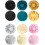 Satin Sleep Caps Soft Elastic 6 Pieces 6