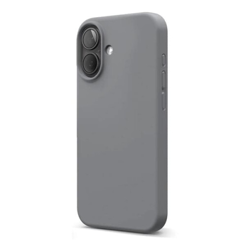 iPhone 16 silicone case grey 2