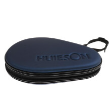 Waterproof Table Tennis Racket Case Dark Blue 2-Paddle