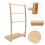 Bamboo towel rack leaning ladder 3-tier 7