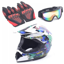 Motocross hjelm til voksne, offroad ATV, dirt bike, L