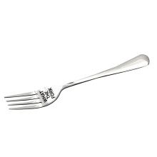 Gafler i rustfritt stål med trykk, 2 stk.