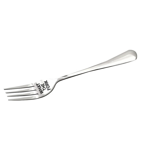Gafler i rustfritt stål med trykk, 2 stk.