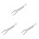 Coupe-pastèque en acier inoxydable, 3 pièces 1
