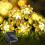 Solar-Lichterkette, 4,9 m, warmweiß, 20 LEDs 1