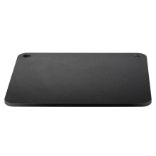 Pizzabakplaat van koolstofstaal, 16" x 14,5" (40,6 x 37,2 cm), 3/8" (9,5 mm) dik.