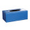 Caja de pañuelos rectangular de piel sintética con tapa 1