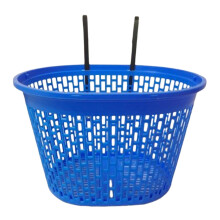Cesta para bicicleta azul, cesta de almacenamiento para ciclismo para niños