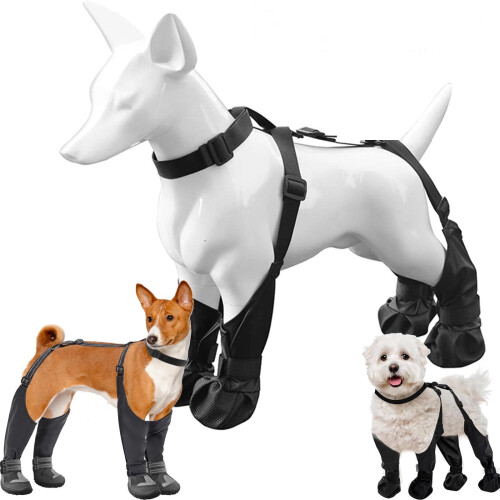 Hundestrømper vanntette vintersko for små hunder