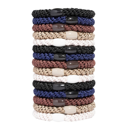 Hästsvanshållare Hårband Neutrala 15-pack
