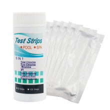 Pool and Spa Test Strips 6-in-1 Kit 50 Count