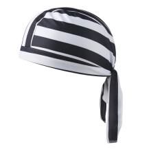 Durag masculino estilo hip hop, preto, tamanho único