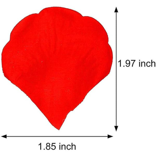 Artificial Rose Petals Red 2000 pcs 1