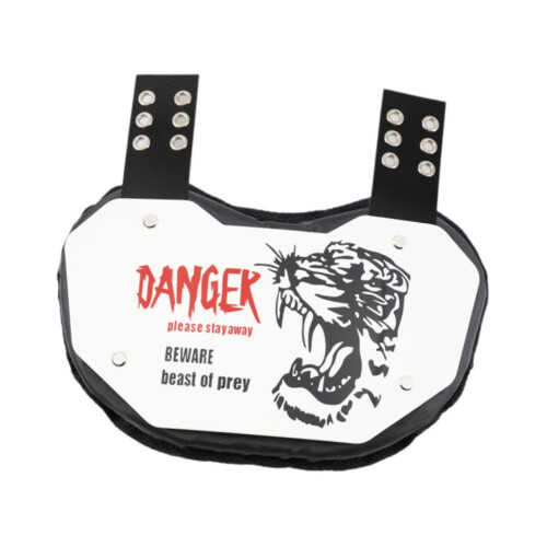 Amleso football back plate shock-resistant rear lower back 1