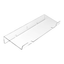Transparenter Tastaturständer für ergonomisches Tippen