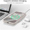 Capa de borracha compatível com iPhone 13 Pro Max com proteção líquida para a câmera V2 - Branco Retrô 5