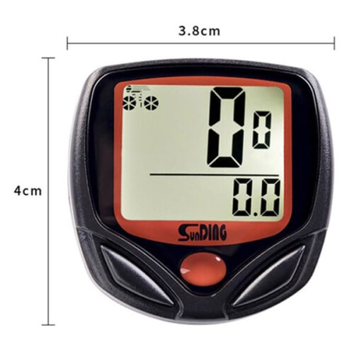Bike Computer Speedometer Odometer 14 Functions Waterproof 1