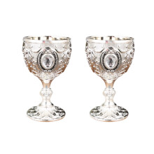 Verres à vin vintage médiévaux, 30 ml, lot de 2