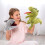 Plush T-Rex Hand Puppet with Moving Mouth 5