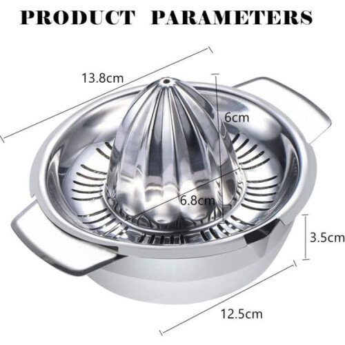 Electric Lemon Squeezer Citrus Juice Extractor 2 Cones 2