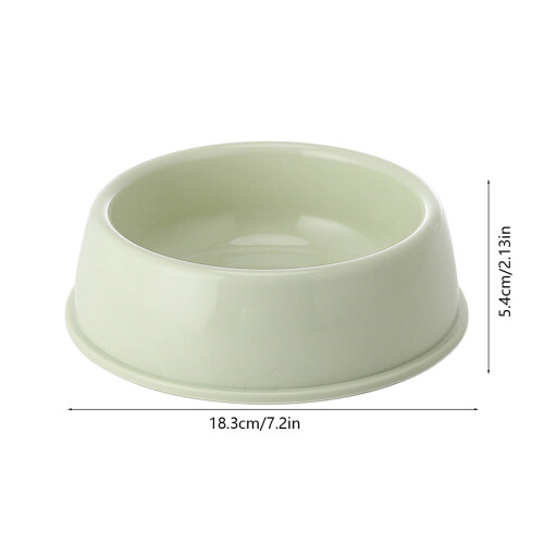 Plastic Pet Bowl Non-Slip Thickened 1 Piece 1
