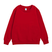 Sweat-shirt enfant à manches longues, patchwork uni