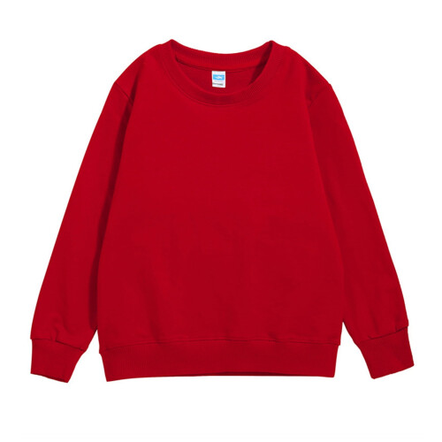 Sweat-shirt enfant à manches longues, patchwork uni