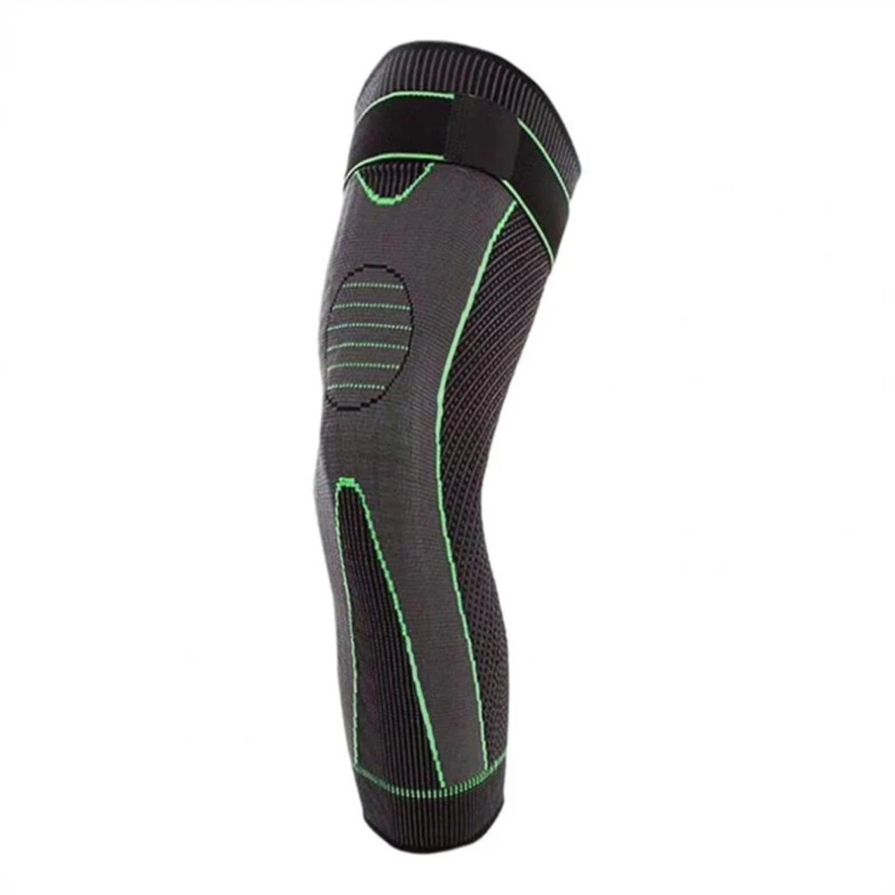 Self-Heating Knee Pad with Tourmaline Acupressure Green L