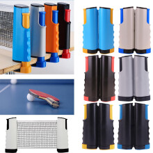 Retractable Ping Pong Net with Clamps for Standard Tables