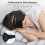Adjustable Lycra Sleep Eye Mask with Earplugs and Storage 2