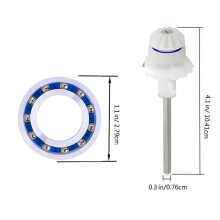 4x Kit Pulitore per Piscina con Gruppo Albero di Trasmissione Albero di Trasmissione di Ricambio R0525100 R0527000 per Pulitore per Piscina MX6