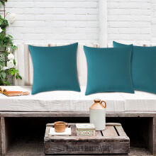 Taie d'oreiller carrée jardin 45 x 45 cm imperméable
