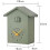 Modern hanging cuckoo wall clock with bird pattern 2