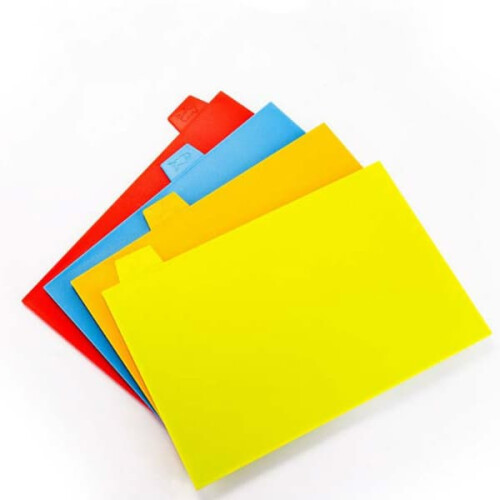 Cutting Boards with Rack 4 Pieces 1