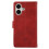 Red Wallet Case for iPhone 16 with Multi-Slot 6