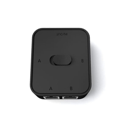 RJ45 Cat6 Network Switch 2-Port 1000Mbps 1