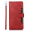 Red Wallet Case for iPhone 16 with Multi-Slot 5